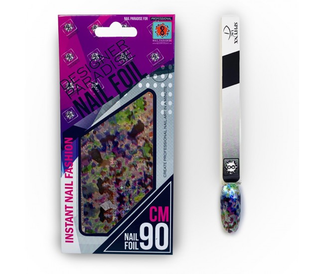 Nail Foil 600078 - 90cm. - Nail & Eyelash Paradise